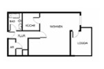 Etagenwohnung Essen Südviertel - 1 Zimmer, 56 m&sup2;, 560&euro; | Angebot:23547551