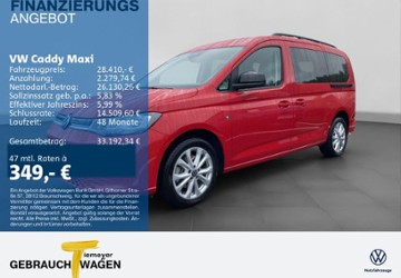 VW Caddy Maxi 55.204 km 28.410 &euro; Bochum 44892