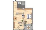Etagenwohnung Essen Südviertel - 2 Zimmer, 65 m&sup2;, 809&euro; | Angebot:26249921