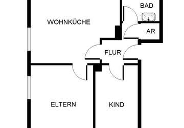 Wohnung Gelsenkirchen Scholven - 2 Zimmer, 50 m&sup2;, 319&euro; | Angebot:19203164