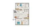 Etagenwohnung Dortmund - 3 Zimmer, 91 m&sup2;, 1.210&euro; | Angebot:26527099