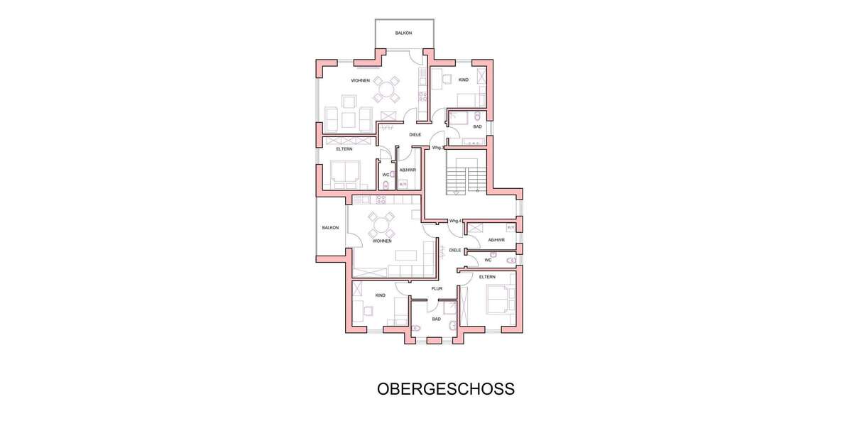 Etagenwohnung Olfen - 3 Zimmer, 92 m&sup2;, 1.058&euro; | Angebot:26439219