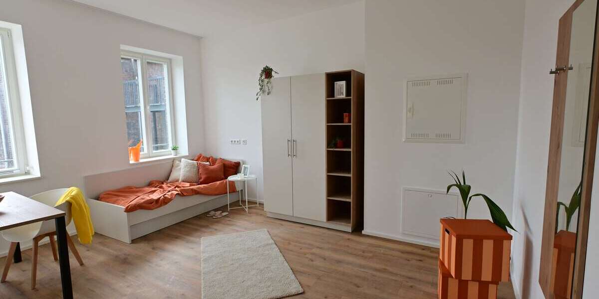 Etagenwohnung Bochum Querenburg - 1 Zimmer, 35 m&sup2;, 750&euro; | Angebot:23382130