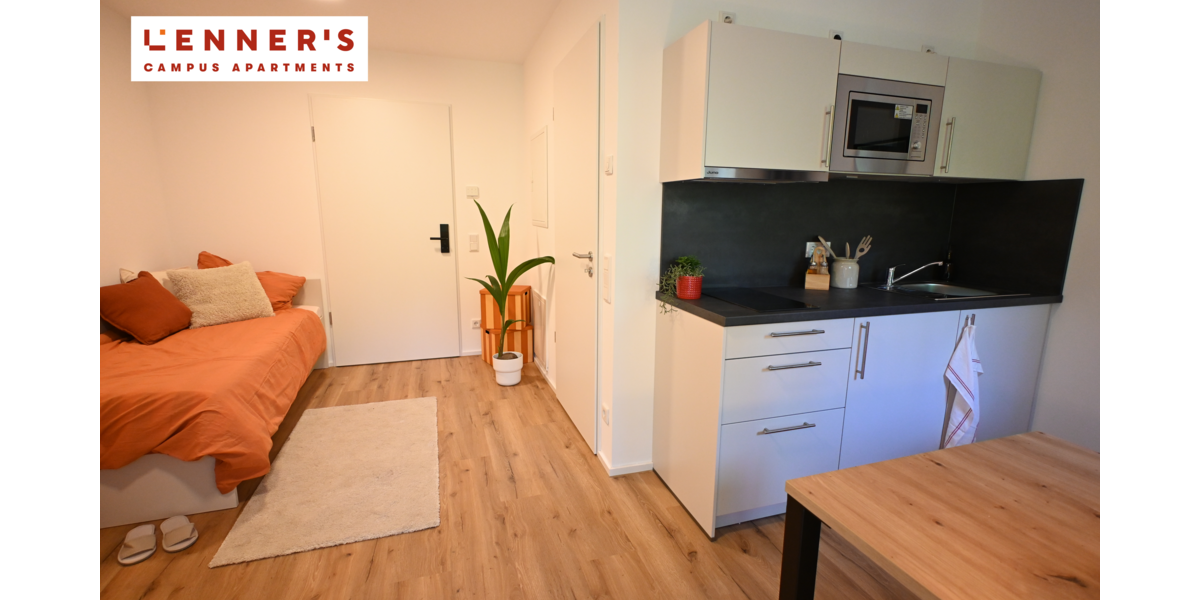 Etagenwohnung Bochum Querenburg - 1 Zimmer, 22 m&sup2;, 545&euro; | Angebot:21221059